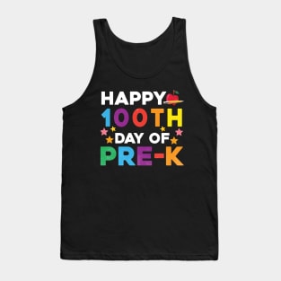 Happy 100th day of pre-k school Tank Top